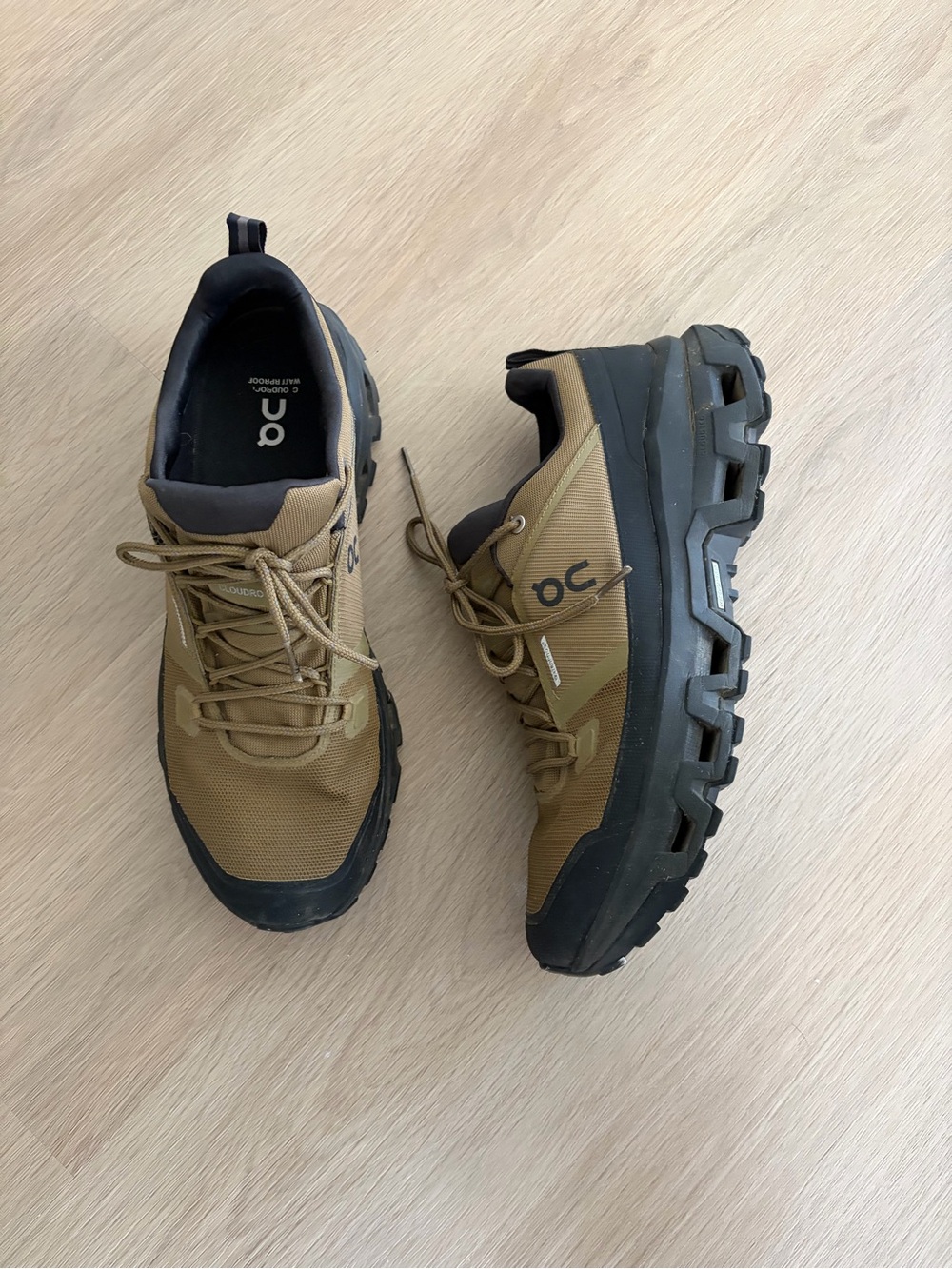 On Cloudrock Low Waterproof Shoes Men’s Size 13